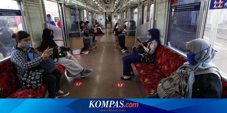 [POPULER TREN] Protes Duduk Berjarak tapi Berdiri Berdempetan di KRL - Kompas.com - KOMPAS.com