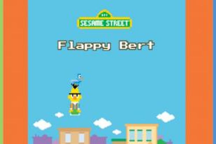 Game Flappy Bert buatan Sesame Street