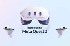 Headset VR Meta Quest 3 Meluncur, Harganya Rp 7 Jutaan