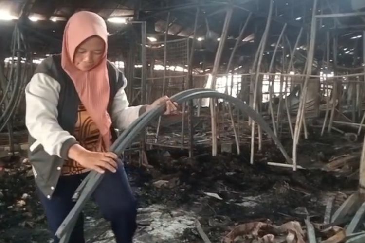 Curhat Pedagang Usai Pasar Kanjengan Semarang Kebakaran, Dagangan Hangus Tak Tersisa