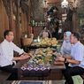 Momen Jokowi Wedangan dengan Respati-Astrid di Pendhopo Solo