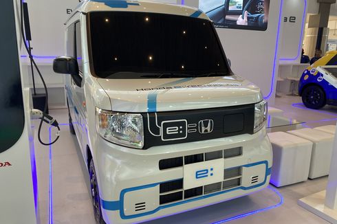 Honda N-VAN EV, Kei Car Listrik yang Mejeng di IEMS 2023