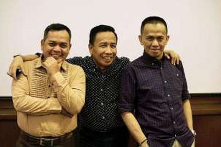 Bagito (dari kiri ke kanan): Unang, Miing, dan Didin
