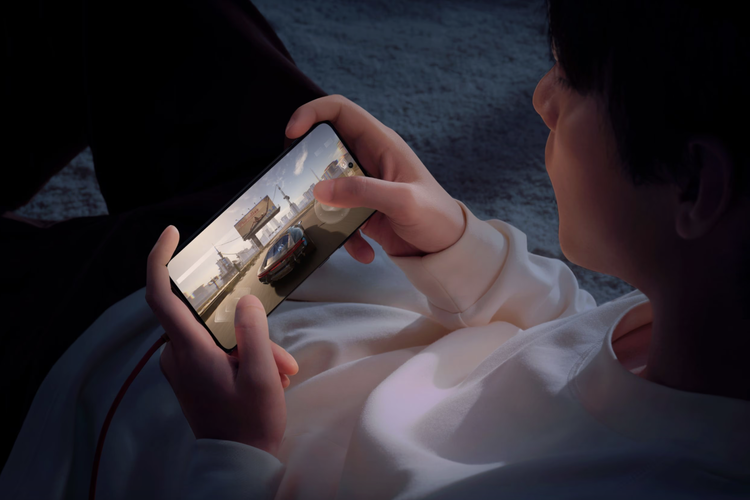 Ilustrasi OnePlus Ace 2 Pro yang sedang digunakan untuk bermain game