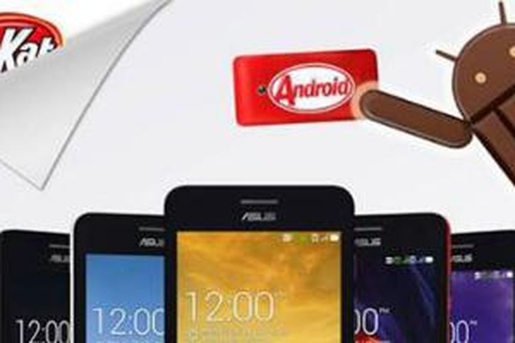 Android Kitkat tersedia di Asus Zenfone 4.