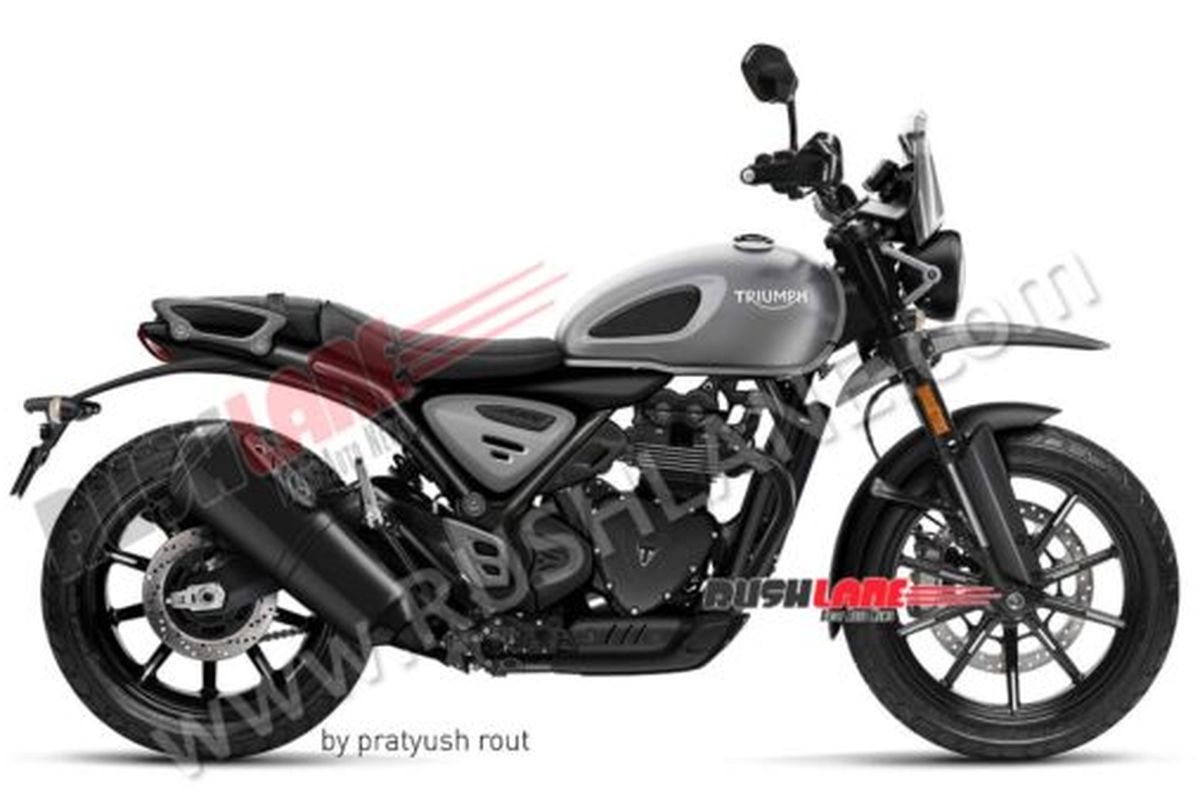 Tebakan gambar motor baru Triumph-Bajaj