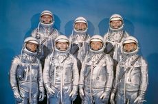 Hari Ini dalam Sejarah: AS Perkenalkan Mercury Seven, Para Astronot Pertamanya