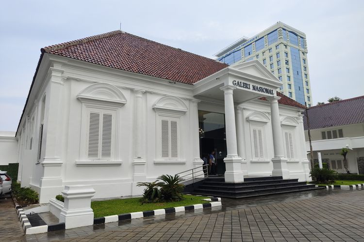 Gedung A, Galeri Nasional Indonesia, Jakarta Pusat, Selasa (9/9/2025). 