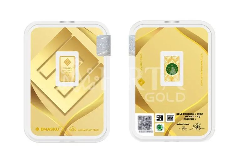 Harga Emas Hartadinata Hari Ini 18 Maret 2026: Naik Jadi Rp 2,8 Juta Per Gram