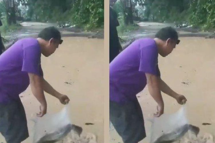 Warga di Sukabumi Tanam Ikan Protes Jalan Rusak, Sindir Gubernur: 