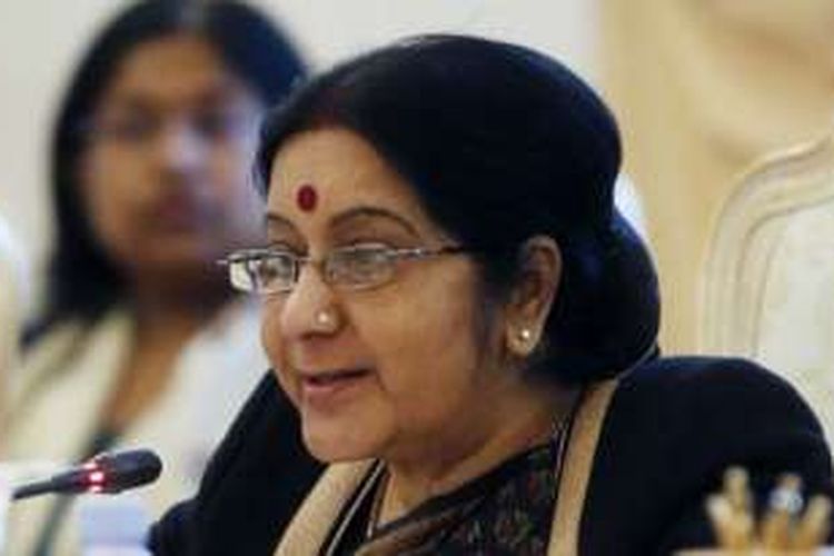 Menteri Luar Negeri Indonesia, Sushma Swaraj.