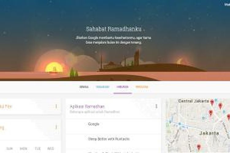 Google sambut ramadhan dengan 