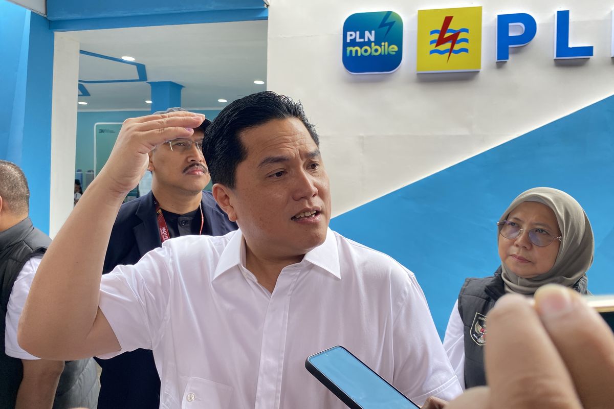 Hadir di IIMS 2024, Erick Thohir Evaluasi Langsung Data Penjualan Kendaraan Listrik