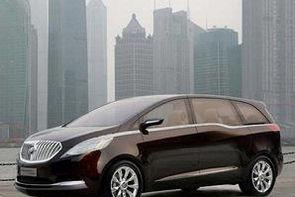 MPV mewah versi Buick China dirancang sebagai 