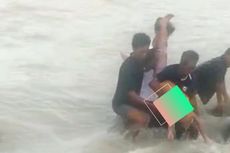 Berenang Saat Ombak Besar di Bangka, Bocah Perempuan Dievakuasi dalam Keadaan Pingsan