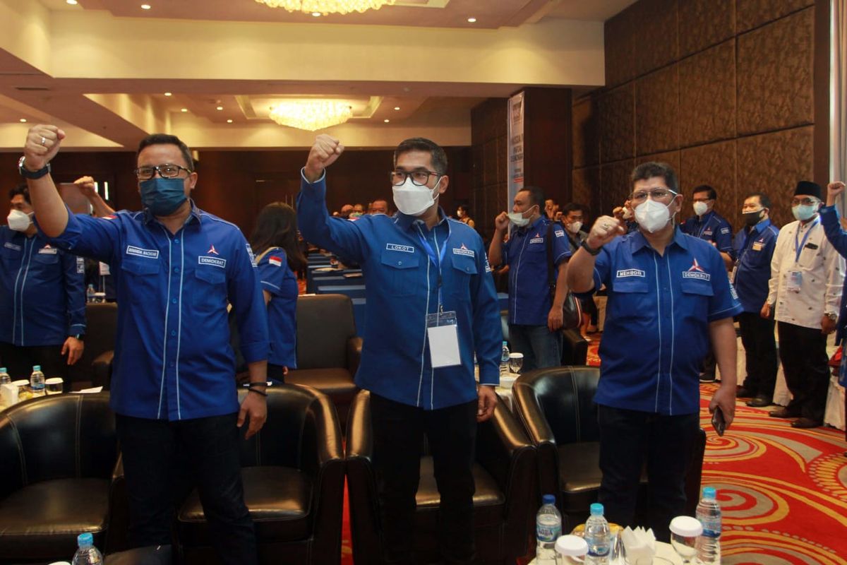 Musda Partai Demokrat Sumut memunculkan tiga nama untuk diusulkan jadi Ketua Partai Demokrat Sumut.