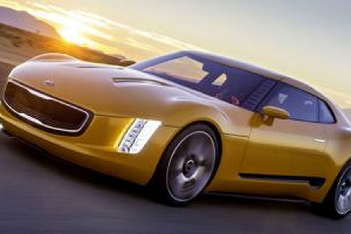 Kia GT4 Stinger Concept, mungkin hanya menjadi pajangan.