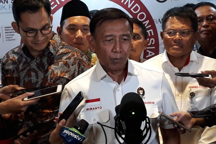 Menteri Koordinator Bidang Politik, Hukum dan Keamanan Wiranto