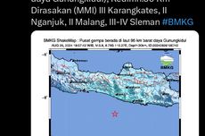 Gempa M 5,8 di Gunungkidul Terasa hingga Purworejo, Kaca Sampai Bergetar, Warga Kocar-kacir