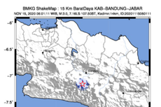 Gempa Tektonik M 3,0 Guncang Rancabali Bandung Dipicu Sesar Garsela