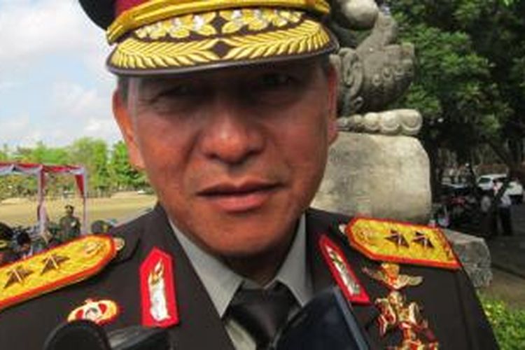 Albertus Julius Benny Mokalu sewaktu menjabat Kapolda Bali 