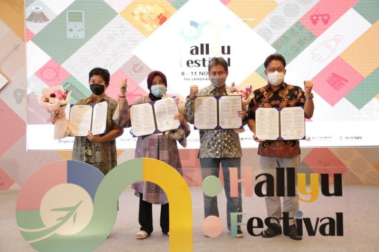 ON: Hallyu Festival 2021 digelar secara hybrid di The Langham, Jakarta, pada 8-11 November 2021.