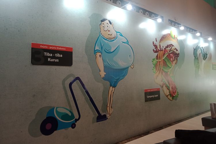 Diabetes Art Gallery Eka Hospital BSD, pameran seni edukasi diabetes yang ditempatkan di dalam rumah sakit dan dibuka hingga 31 Januari 2022.