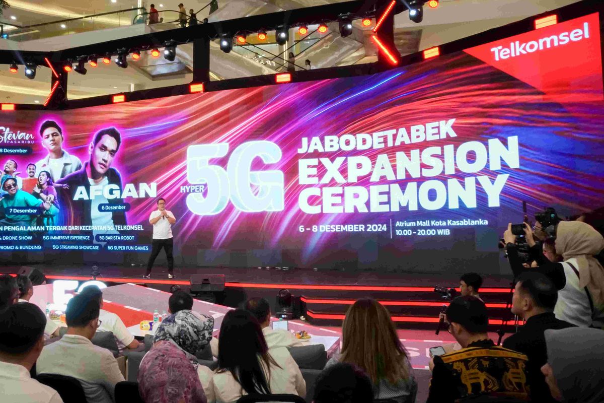 Menyambut Natal dan Tahun Baru 2024/2025 (NARU), Telkomsel kembali memperluas jaringan 5G-nya (Hyper 5G) secara masif di Jabodetabek.