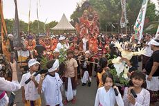 Ada Bhuta Kala Kelelawar di Festival Ogoh-ogoh di Batam
