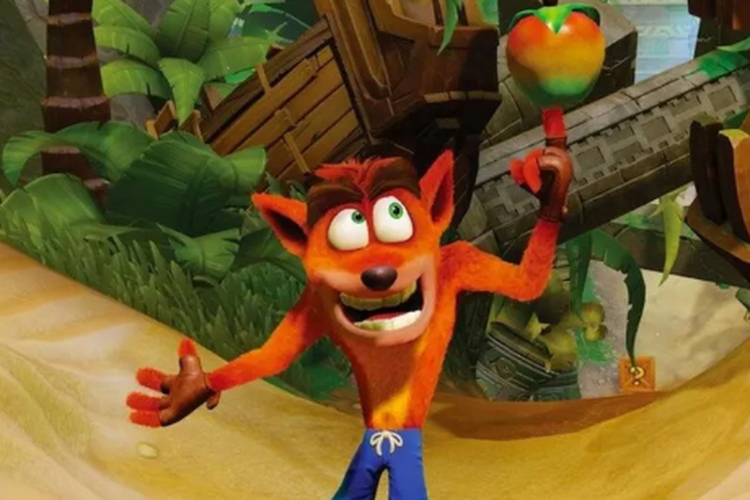 Karakter legendaris Crash, pada Crash Bandicoot