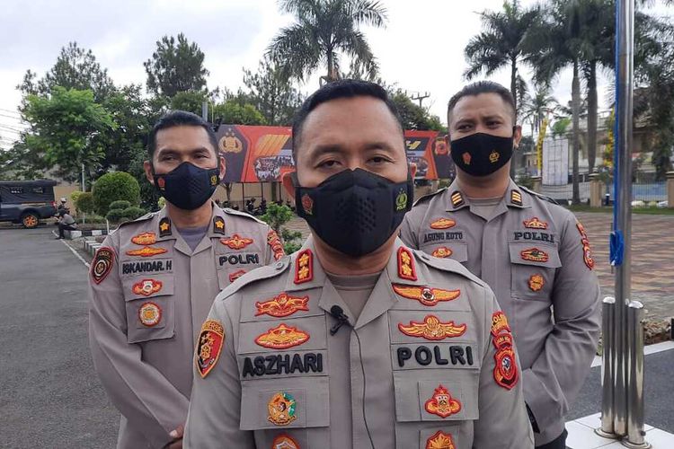 Kepala Polresta Tasikmalaya AKBP Aszhari Kurniawan.