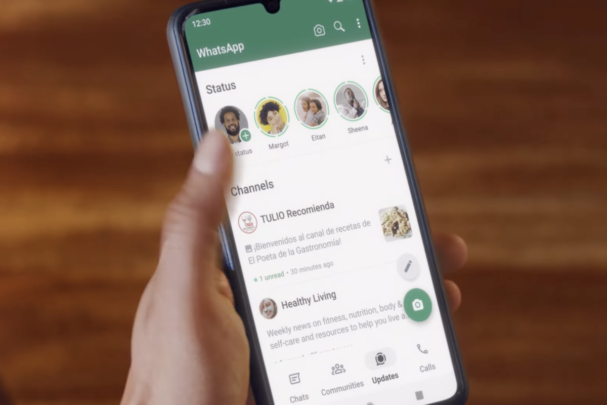 Ilustrasi WhatsApp Channel, fitur WhatsApp yang sudah hadir di Indonesia, Rabu (13/9/2023)