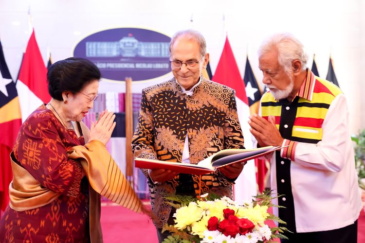 Megawati Dianugerahi Penghargaan Tertinggi Timor Leste atas Peran Rekonsiliasi Dua Negara