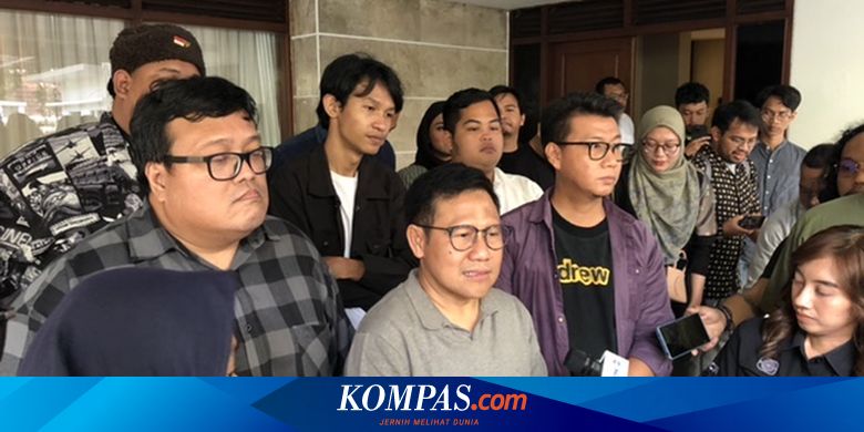 Sejumlah "Stand Up Comedian" Datangi Cak Imin, Beri Dukungan dan Minta yang Lain Tak Gengsi