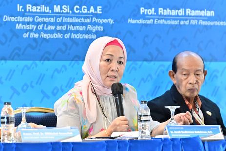 Plt Kadis Kominfo Sulsel Jadi Narasumber Seminar Inacraft 2023, Bahas Warisan Budaya Tak Benda