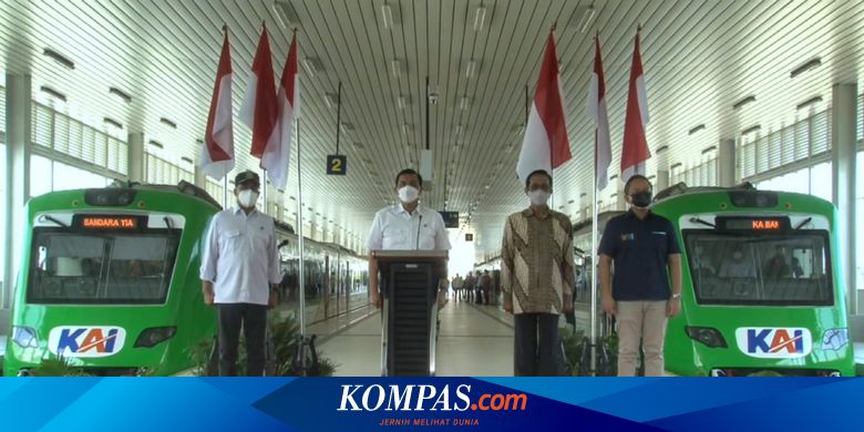 Luhut Sebut KA Bandara YIA Disiapkan untuk Meningkatkan Mobilitas - Vimarsana News