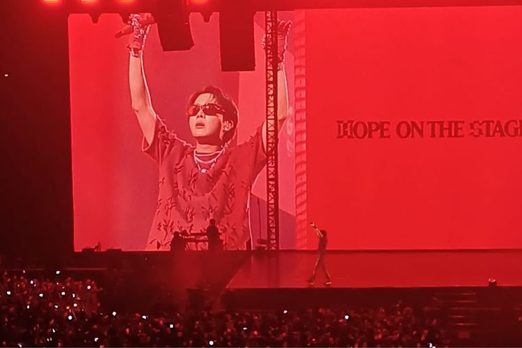 Kagum dengan Sorakan Penonton Konser Hope On The Stage di Jakarta, J-Hope BTS: ARMY Mantap