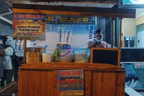 Dokter Telur Gulung Spesialis Penyakit Lapar, Nama Unik Lapak Jajanan di Padang