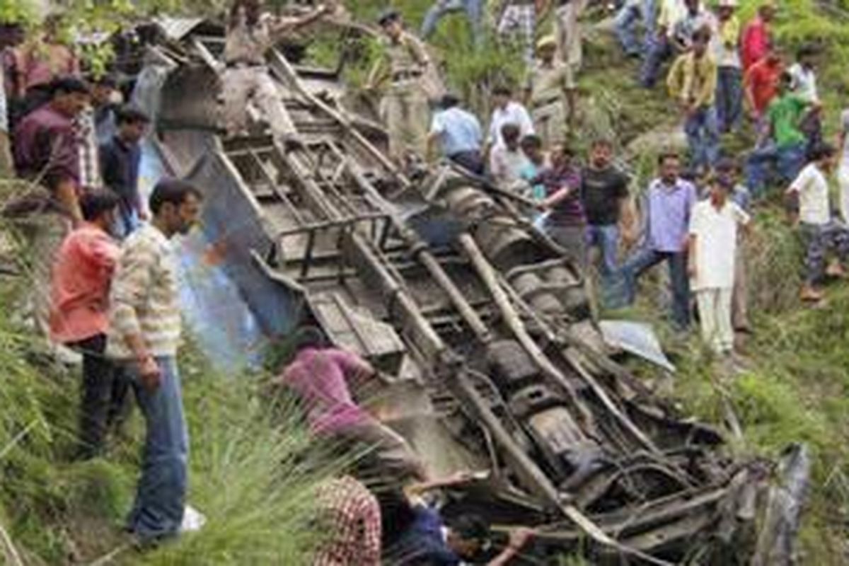 Negara bagian Himachal Pradesh dikenal memiliki ruas jalan penuh liku yang berbahaya.