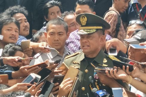 Jenderal Gatot:  Sekarang Saya Masih Prajurit TNI...