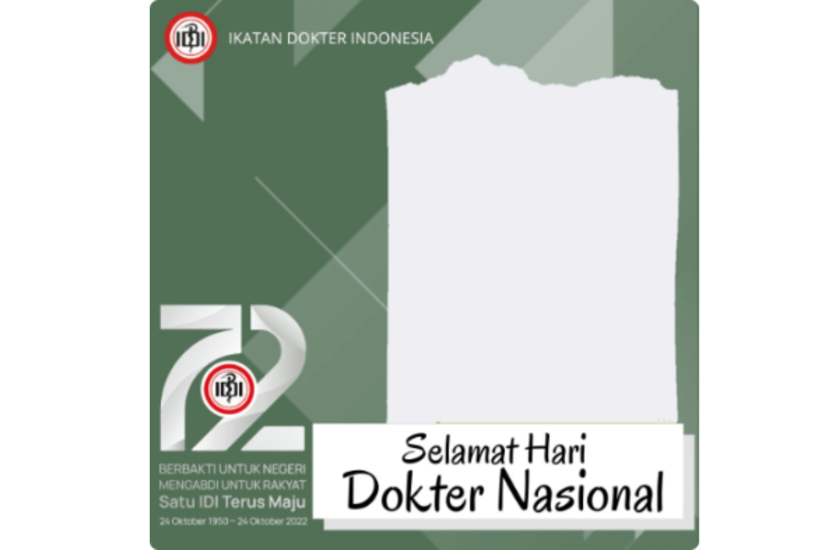 Twibbon Hari Dokter Nasional 2022