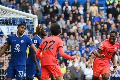 Hasil Chelsea Vs Brighton 1-2, Paceklik Kemenangan The Blues Makin Panjang