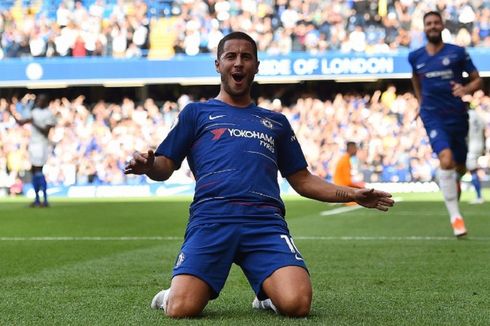 Sarri Tak Bisa Jamin Masa Depan Hazard di Chelsea