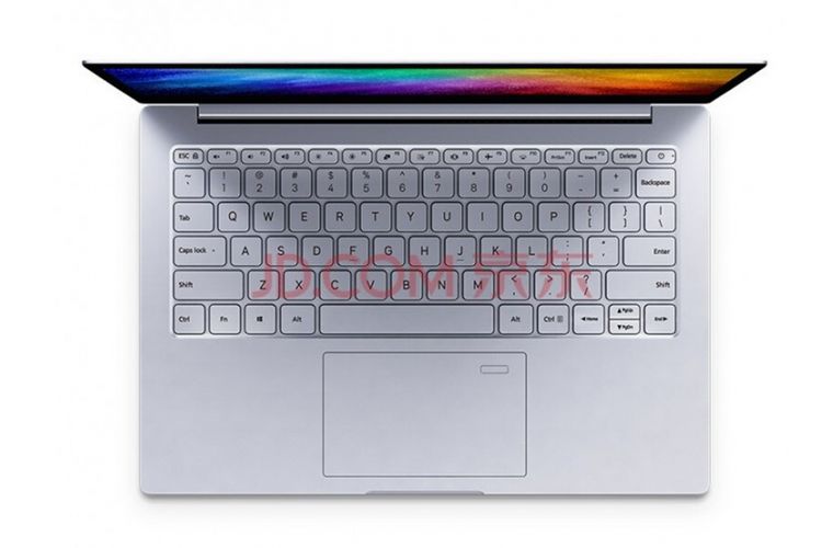 Xiaomi Mi Notebook Air dengan sensor pemindai sidik jari