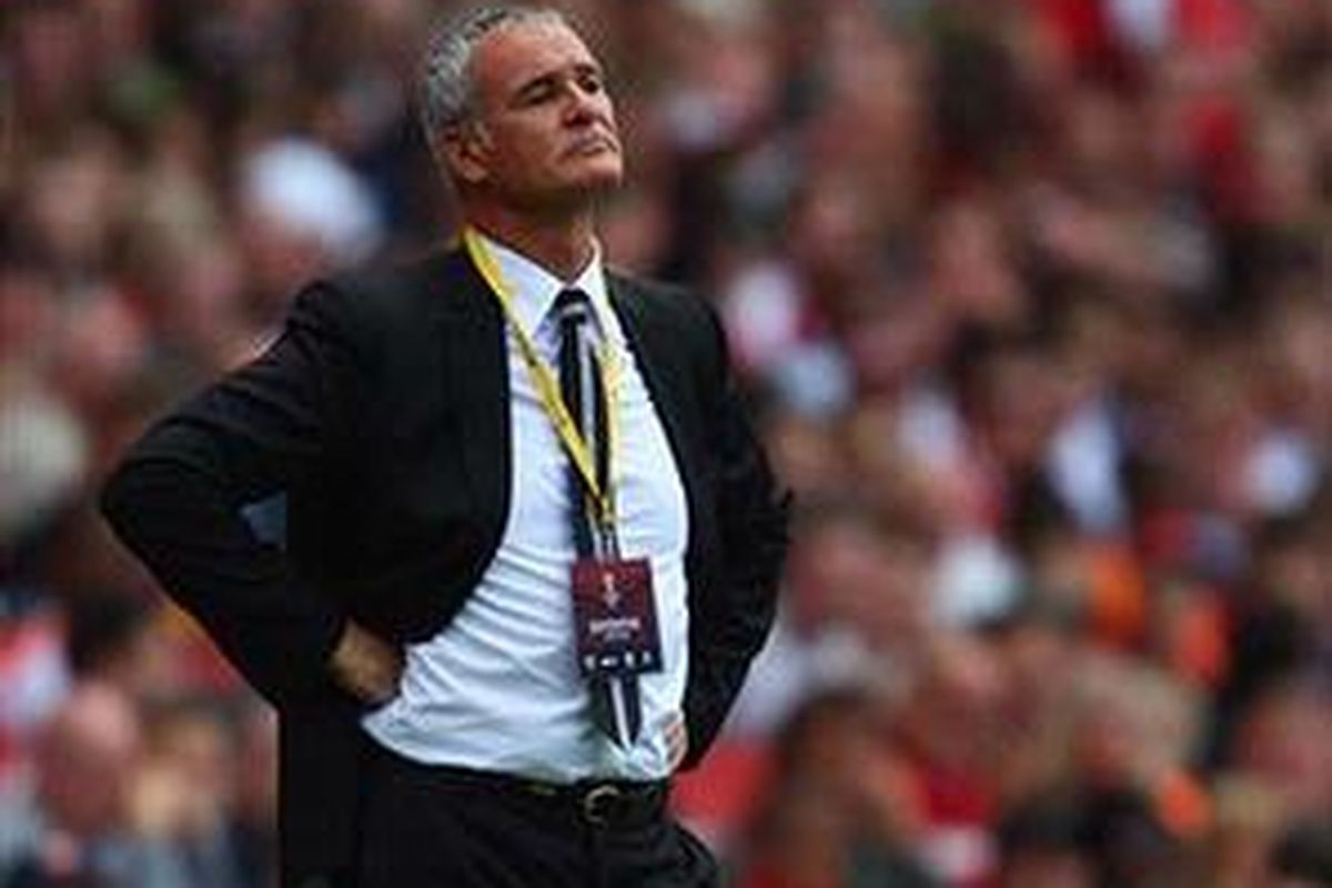 Pelatih Juventus, Claudio Ranieri merasa tak didukung keberuntungan.