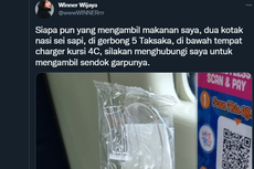 Viral, Twit Penumpang Kehilangan Makanan di KA Taksaka, Ini Kronologi dan Respons KAI