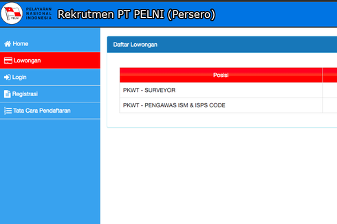 PT Pelni Buka 2 Lowongan Kerja hingga 20 Januari, Ini Link dan Kualifikasinya