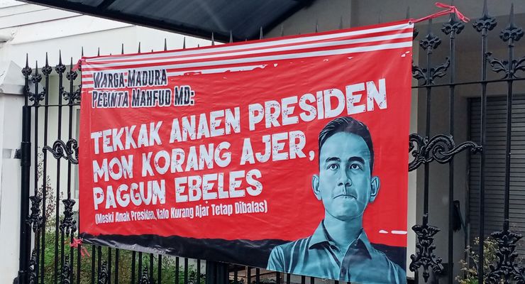 Hingga Hari Ini, Bawaslu Temukan 4 Spanduk Penolakan terhadap Gibran di Kota Malang