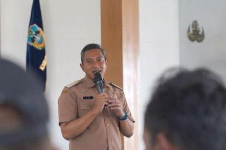 Bupati Pacitan Indrata Nur Bayuaji menyebutkan ada temuan gunung bawah laut di wilayahnya. (Tribun Jatim)