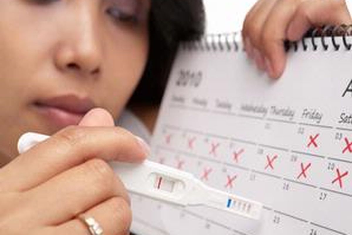 Buat catatan mengenai jadwal menstruasi Anda, supaya dapat mengetahui siklus Anda secara tepat.